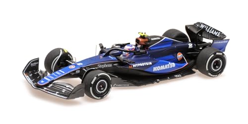 Minichamps 417240102 - Williams Racing FW46 Logan Sargeant 2024 - maßstab 1/43 - Modellauto von Minichamps