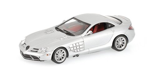 MINICHAMPS 519433300 - Mercedes-Benz McLaren SLR - Top Gear, Maßstab: 1:43, Silber von Minichamps