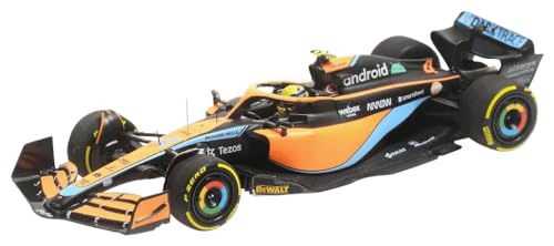 Minichamps 537224304 - Mclaren Mcl36 Lando Norris Bahrain Gp 2022 - maßstab 1/43 - Sammlerstück Miniatur von Minichamps