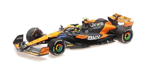 Minichamps 537241904 - McLar MCL38 Lando Norris Winner Miami GP 2024 - maßstab 1/18 - Modellauto von Minichamps