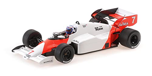 Minichamps 537841807 1:18 Mclaren Tag MP4/2 A. Prostsieger Portugese GP 1984 Sammlerstück Miniaturauto, Mehrfarbig von Minichamps