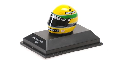 Minichamps 540309402 - Helmet Ayrton Senna 1994 Last Race 01.05.1994 - maßstab 1/8 - Sammlermodell von Minichamps