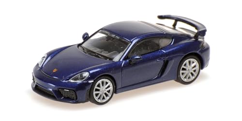 Minichamps 870067600 - Porsch. 718 Cayman GT4 (981) Blue Metallic 2019 - maßstab 1/87 - Modellauto von Minichamps