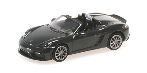 Minichamps 870067700 - Porsch. 718 Spyder (981) Green Metallic 2019 - maßstab 1/87 - Modellauto von Minichamps