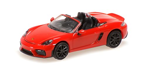 Minichamps 870067701 - Porsch. 718 Spyder (981) Red 2019 - maßstab 1/87 - Modellauto von Minichamps