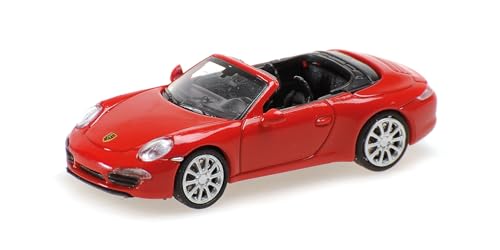 Minichamps 870068030 Porsch. 911 Cabriolet Red 2013 - maßstab 1/87 - Modellauto von Minichamps