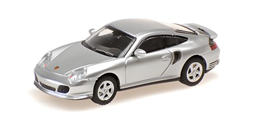 Minichamps 870068170 - Porsch. 911 Turbo Silver 2000 - maßstab 1/87 - Modellauto von Minichamps