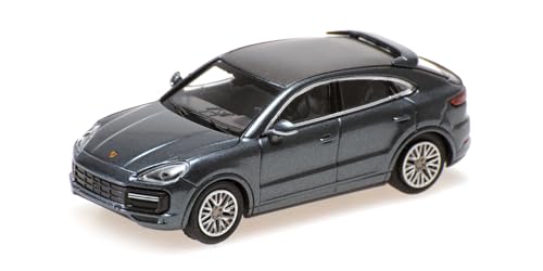 Minichamps 870069122 - Porsch. Cayenne Turbo Coupe Grey Metallic 2019 - maßstab 1/87 - Modellauto von Minichamps