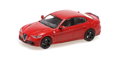 Minichamps 870120105 Alf. Rome. Giulia Quadrifoglio Red 2017 - maßstab 1/87 - Modellauto von Minichamps