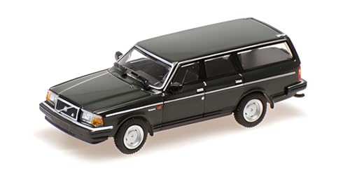 Minichamps 870171414 - Volv. 240 GL Break Dark Green 1986 - maßstab 1/87 - Modellauto von Minichamps