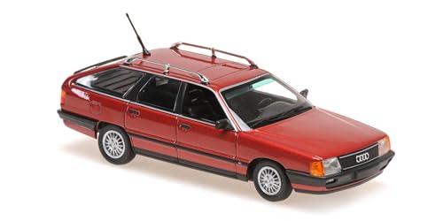 Minichamps 940015211 - AUD. 100 Avant Red 1990 - maßstab 1/43 - Modellauto von Minichamps