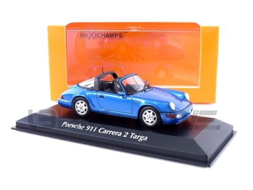 Minichamps 940061362 - Porsch. 911 Targa (964) Blue Metallic 1991 - maßstab 1/43 - Modellauto von Minichamps