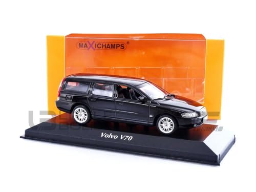 Minichamps 940171210 - Volvo V70 Break Black 2000 - maßstab 1/43 - Modellauto von Minichamps