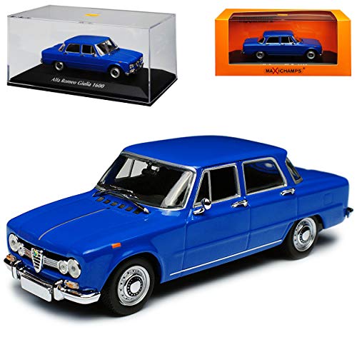 Minichamps Alfa Romeo Giulia 1600 Limousine Blau 1962-1978 1/43 Maxichamps Modell Auto Minichamps Alfa Romeo Giulia 1600 Limousine Blau 1962-1978 1/43 Maxichamps Modell Auto von Minichamps