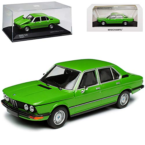 Minichamps B-M-W 5er E12 520 Limousine Grün 1. Generation 1972-1981 1/43 Maxichamps Modell Auto Minichamps B-M-W 5er E12 520 Limousine Grün 1. Generation 1972-1981 1/43 Maxichamps Modell Auto von Minichamps