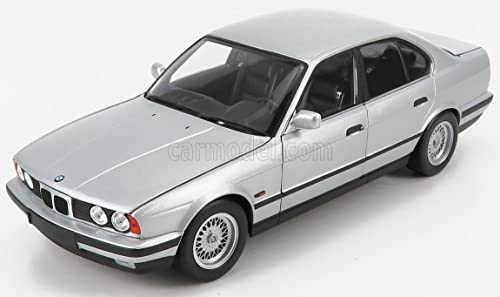 Minichamps BMW 535i E34 1988 Silber Modellauto 1:18 von Minichamps