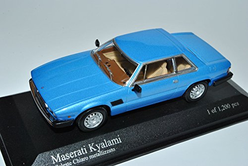 Minichamps Maserati Kyalami Coupe Blau 1982 1/43 Modell Auto von Minichamps