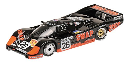 Minichamps Maßstab 1: 43 "1984 Porsche 956L Henn 's Tbird Swap Shop Henn/Rondeau (begriffsklärung)/Paul Jr 24h Le Mans Fahrzeug (schwarz/rot) von Minichamps