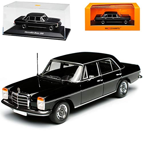 Minichamps Mercedes-Benz 200 /8 Strich Acht Limousine Schwarz W114 W115 1967-1976 1/43 Modell Auto von Minichamps