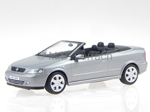 Opel Astra G Cabrio silber Modellauto Minichamps 1:43 von Minichamps