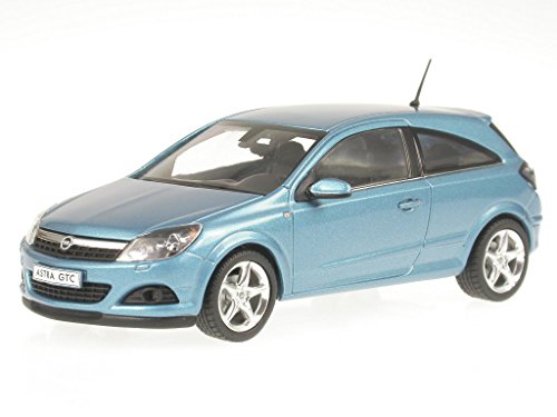 Opel Astra H GTC blau Modellauto Minichamps 1:43 von Minichamps