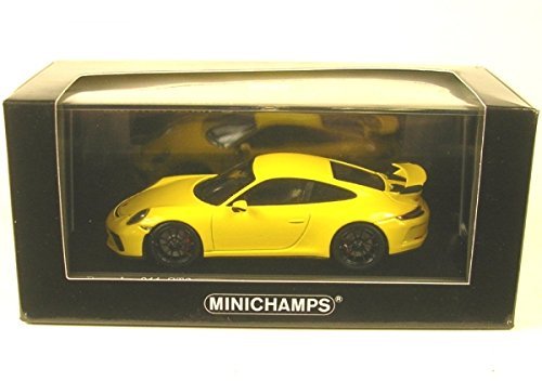 Minichamps 410066020 Porsche 911/991 GT3-2017 - 1/43, Gelb von Minichamps