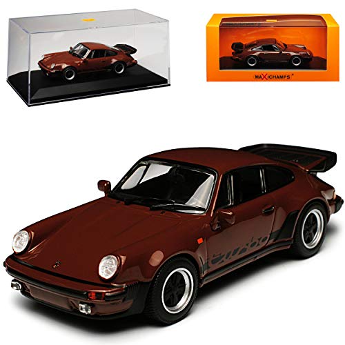 Minichamps Porsche 911 930 G-Modell Turbo Braun Coupe 1974-1989 1/43 Maxichamps Modell Auto von Minichamps