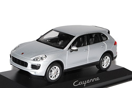 Minichamps Porsche Cayenne Silber Ab Facelift 2014 2. Generation Ab 2010 1/43 Modell Auto von Minichamps