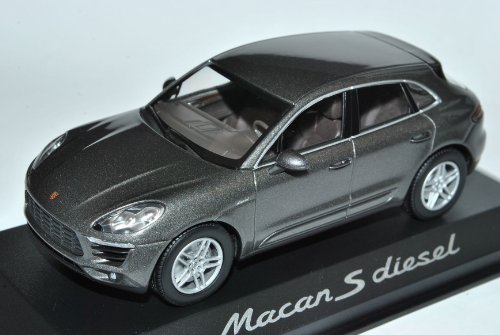 Minichamps Porsche Macan S Diesel SUV Grau Ab 2013 1/43 Modell Auto Minichamps Porsche Macan S Diesel SUV Grau Ab 2013 1/43 Modell Auto von Minichamps