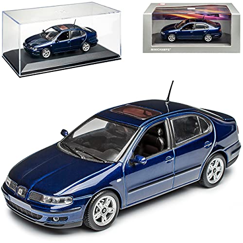 Minichamps Seat Toledo II Typ 1M Limousine Dunkel Blau 1998-2004 1/43 Modell Auto von Minichamps