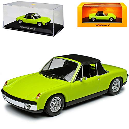 Minichamps Volkwagen Porsche 914 4 Targa Cabrio Grün 1969-1976 1/43 Maxichamps Modell Auto mit individiuellem Wunschkennzeichen Minichamps Volkwagen Porsche 914 4 Targa Cabrio Grün 1969-1976 1/43 Maxichamps Modell Auto mit individiuellem Wunschkennzeichen von Minichamps