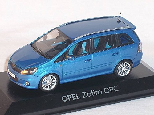 Opel Zafira Opc B Blau 1/43 Minichamps Modell Auto Modellauto SondeRangebot von Minichamps