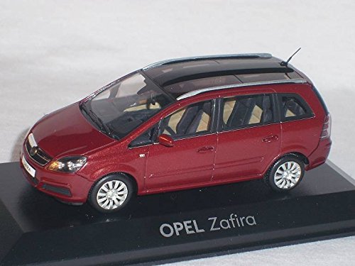 Opel Zafira Rot 2. Generation 1/43 Minichamps Modell Auto Modellauto SondeRangebot von Minichamps