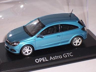 Opel Astra Gtc Coupe Blau 1/43 Minichamps Modellauto Modell Auto von Minichamps