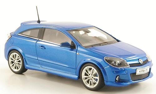Opel Astra H OPC, met.-blau, 3-Türer , Modellauto, Fertigmodell, Minichamps 1:43 von Minichamps
