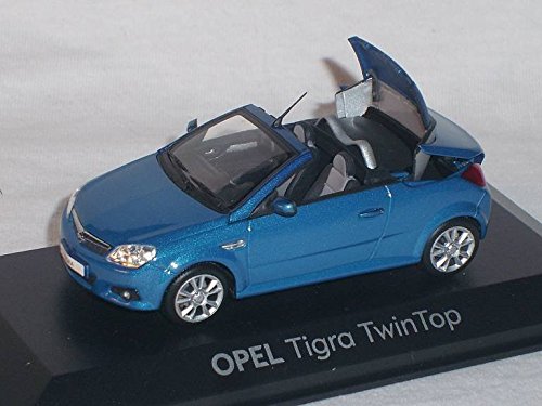 Opel Tigra Twintop Twin Top Blau Cabrio 1/43 Minichamps Modell Auto Modellauto SondeRangebot von Minichamps