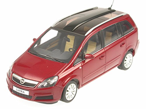 Opel Zafira rotmetallic Modellauto Minichamps 1:43 von Minichamps