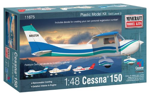 Minicraft 11675 Modellbausatz Cessna 150 von Platz