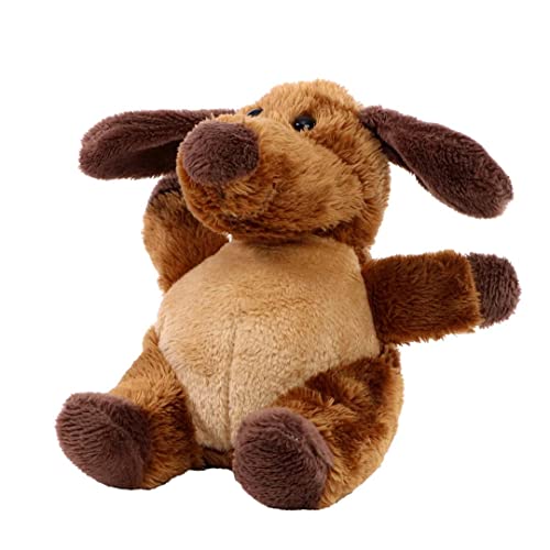 Minifeet Hund Gabriel - Kuscheltier Plüschtier Stofftier Spielzeug - kuschelig weich - Geschenk für Baby Kinder Freunde Schulstart Einschulung | Höhe: 20 cm von Minifeet