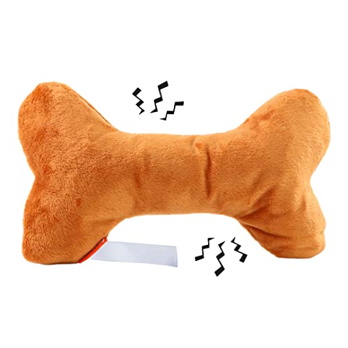 Minifeet Knister-Knochen - Das knochenstarke Hundespielzeug für jeden Anlass. Für Welpen und ausgewachsene Hunde von Minifeet