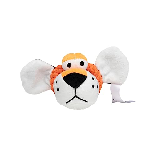 Minifeet Hundespielzeug Knotentier Tiger - Für Wilde Spiele oder entspanntes Kauen. Pflegt zusätzlich das Gebiss deines Hundes von Minifeet