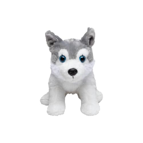 Minifeet Husky Harri - Kuscheltier Plüschtier Stofftier Spielzeug - kuschelig weich - Geschenk für Baby Kinder Freunde Schulstart Einschulung | Höhe: 17 cm Minifeet Husky Harri - Kuscheltier Plüschtier Stofftier Spielzeug - kuschelig weich - Geschenk für Baby Kinder Freunde Schulstart Einschulung | Höhe: 17 cm von Minifeet