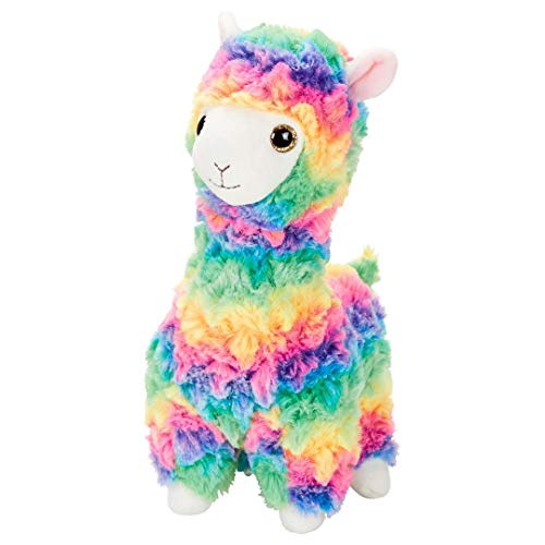 Minifeet Lama Jacqueline - das lustige Geschenk für jeden Anlass! Mit flauschig Buntem Fell und unwiderstehlichem Charme von Minifeet