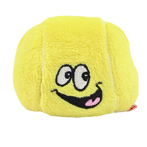 Minifeet Schmoozies Tennisball - 2in1 Plüschtier & Displayreiniger mit Unterseite aus Mikrofaser - kuschelig weich - Geschenk für Baby Kinder Freunde Schulstart Einschulung | Höhe: 6 cm Minifeet Schmoozies Tennisball - 2in1 Plüschtier & Displayreiniger mit Unterseite aus Mikrofaser - kuschelig weich - Geschenk für Baby Kinder Freunde Schulstart Einschulung | Höhe: 6 cm von Minifeet