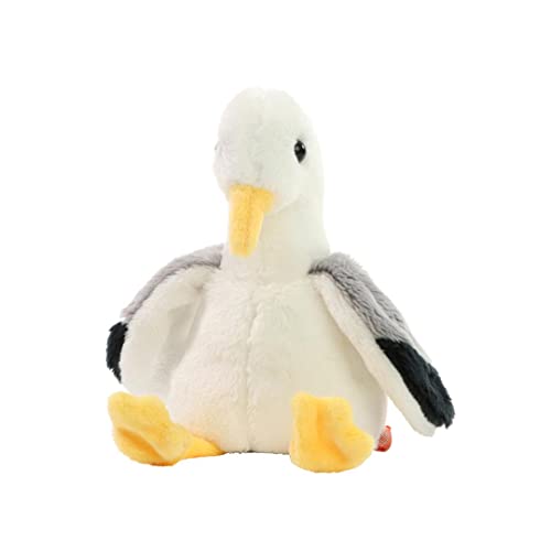 Minifeet Schmoozies Möwe - 2in1 - Nicht nur EIN kuschliger Kumpel sondern auch EIN hocheffizienter Reiniger für Displays von Minifeet