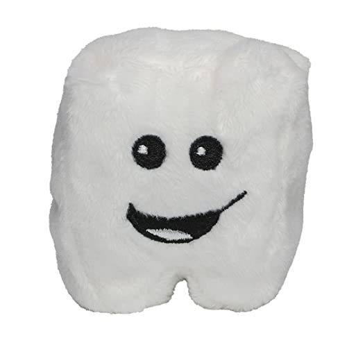 Minifeet Schmoozies Zahn - Dieses strahlendes Kuscheltiere sorgt für saubere Bildschirme - süßes Geschenk für Zahnärzte und mutige Patienten von Minifeet