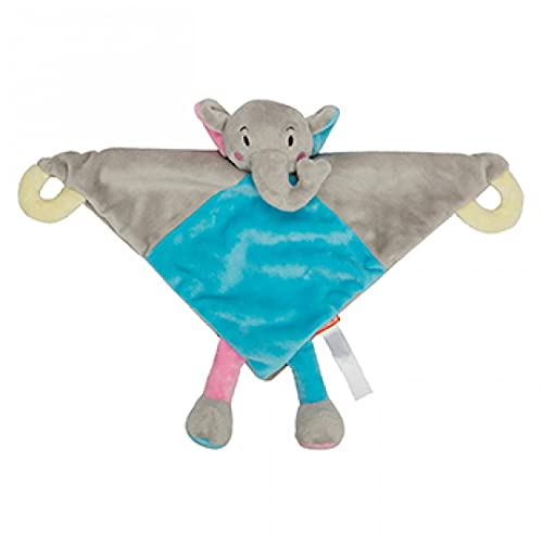 Minifeet Schmusetuch Elefant - Kuscheliges Geschenk für Babys und Kleinkinder zum Greifen und Trösten von Minifeet