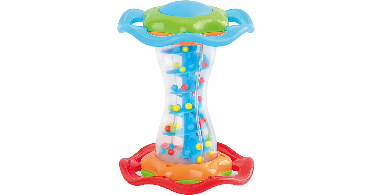 Baby Krabbelrolle mit Regenstab blau/rot Baby Krabbelrolle mit Regenstab blau/rot von Miniland