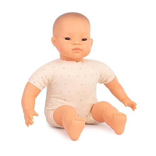 Babypuppe mit weichem Körper, asiatisch 40 cm-31065 von Miniland