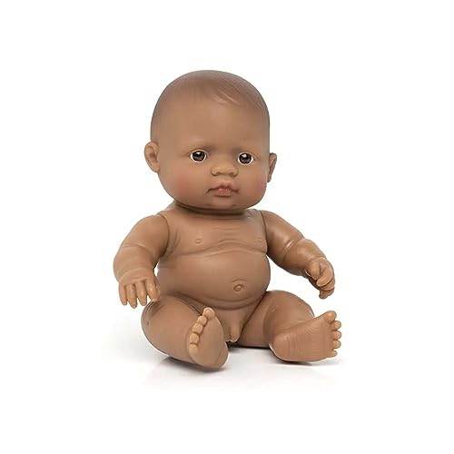 Miniland Babypuppe südamerikanischer Junge 21cm-31147, Merhfarbig von Miniland